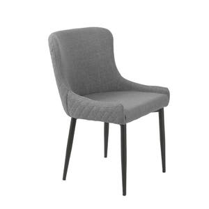 Infinity Mid Grey Fabric Dining Chair