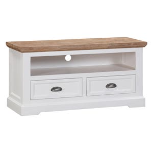 Clementine Two Toned Entertainment Unit
