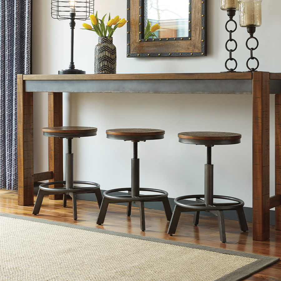 Ashley furniture metal bar stools clearance