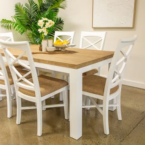 Clementine Two Toned Dining Table 1.6m